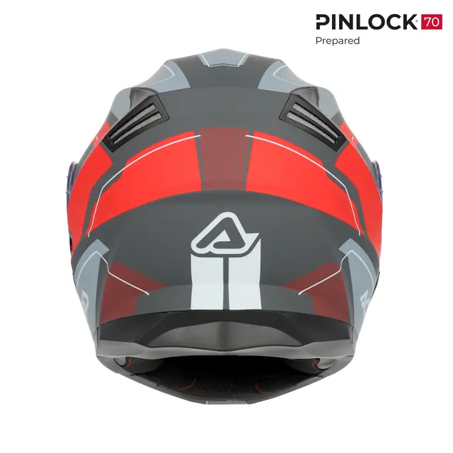 AC Helmets Serel 2206 Grey/Red 