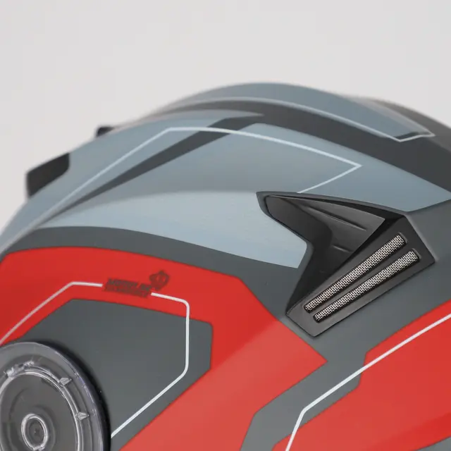 AC Helmets Serel 2206 Grey/Red 