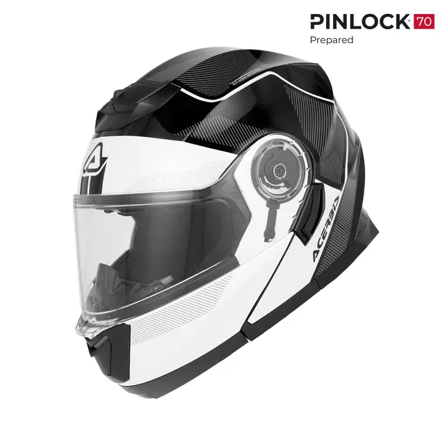AC Helmets Serel 2206 Black/White 