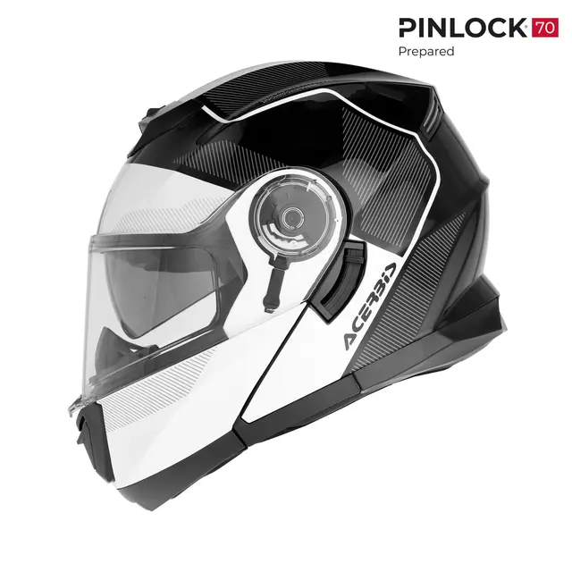 AC Helmets Serel 2206 Black/White 