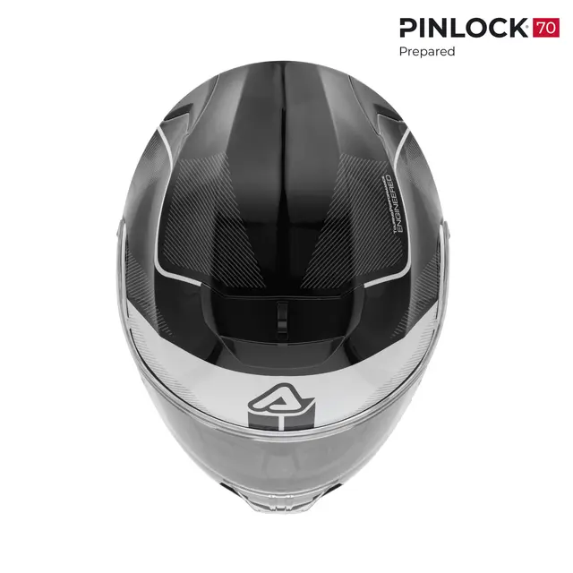 AC Helmets Serel 2206 Black/White 