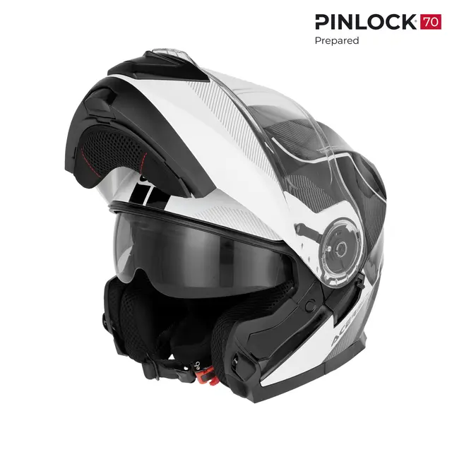 AC Helmets Serel 2206 Black/White 