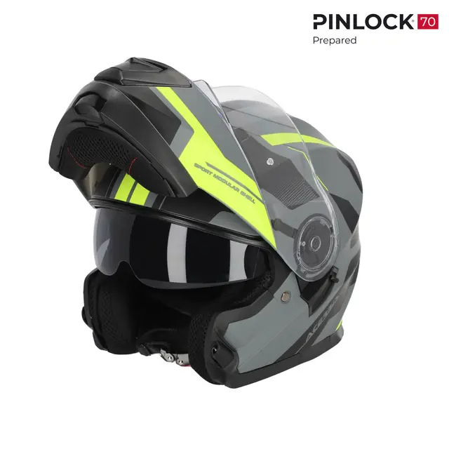 AC Helmets Serel 2206 Black/Fluo Yellow 