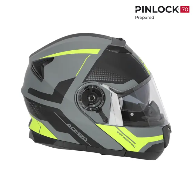 AC Helmets Serel 2206 Black/Fluo Yellow 