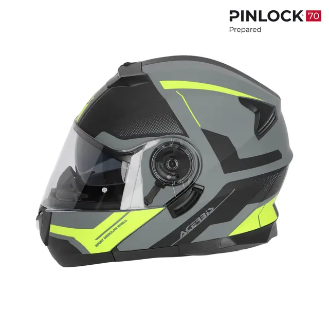 AC Helmets Serel 2206 Black/Fluo Yellow 
