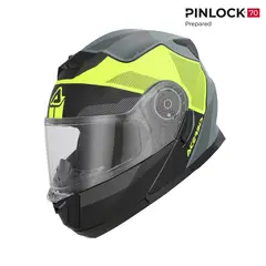 AC Helmets Serel 2206 Black/Fluo Yellow