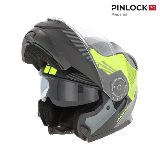 AC Helmets Serel 2206 Black/Fluo Yellow 