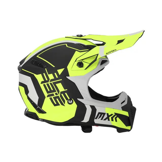 AC Helmets Profile 5 Black/Fluo Yellow 