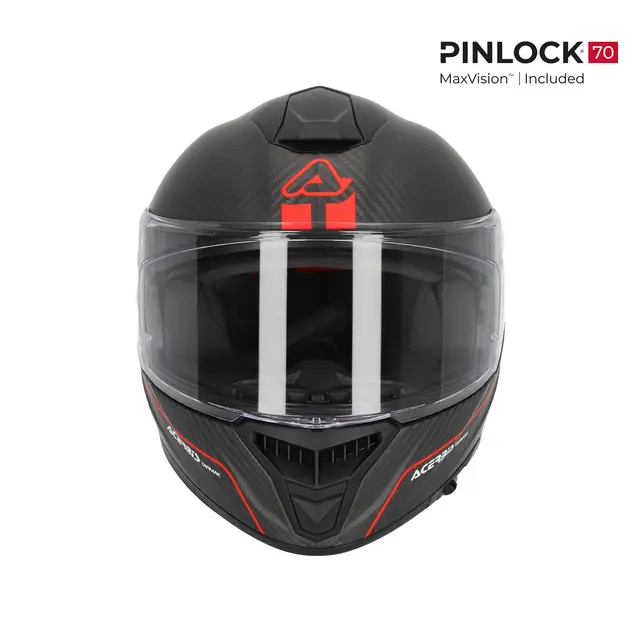 AC Helmets Tarmak 2206 Black/Red 