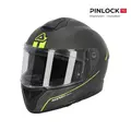 AC Helmets Tarmak 2206 Black/Fluo Yellow