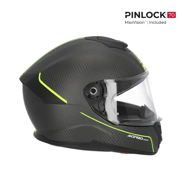 AC Helmets Tarmak 2206 Black/Fluo Yellow 