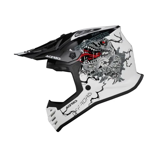 AC Helmets Profile Junior White/Black 