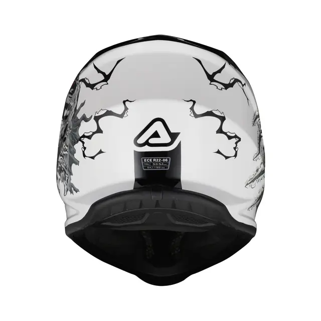 AC Helmets Profile Junior White/Black 