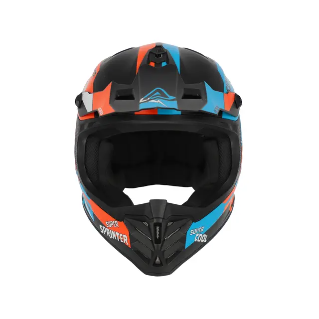 AC Helmets Profile Junior Black/Orange 