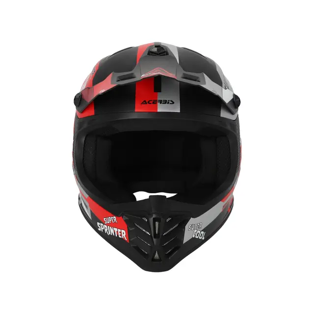 AC Helmets Profile Junior Black/Red 