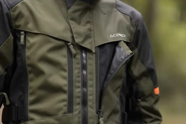 AC Jacket Ce X-Rover Green/Oran. 