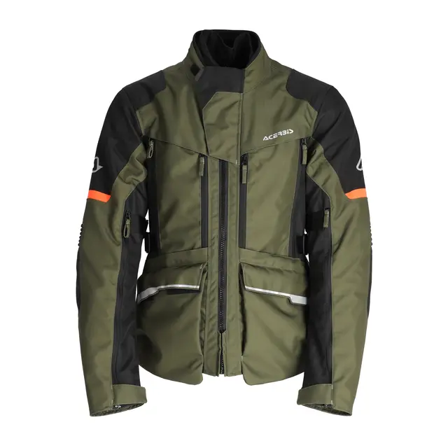 AC Jacket Ce X-Rover Green/Oran. 