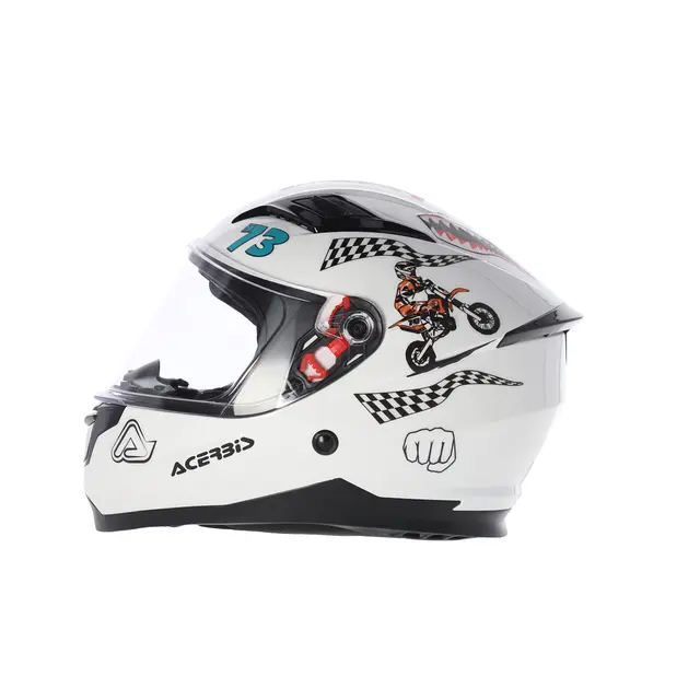 AC Helmets Carlino Kid 2206 White 