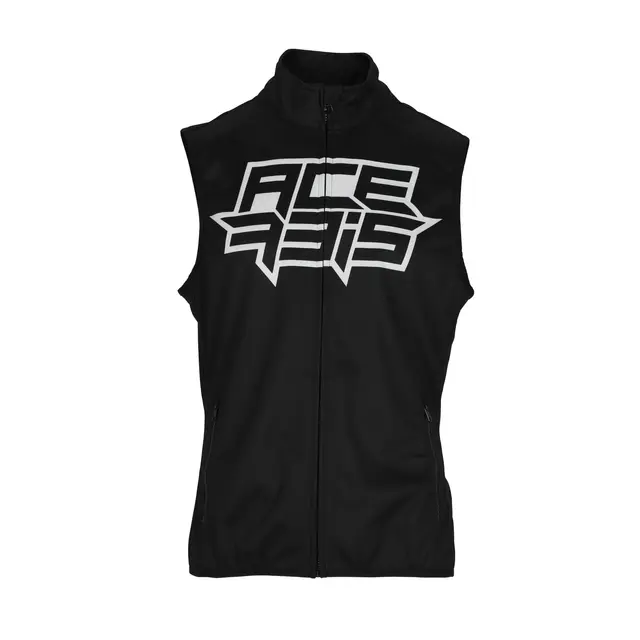 AC Vest Softshell Linear Black/White 