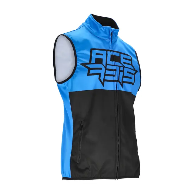 AC Vest Softshell Linear Black/Blue 