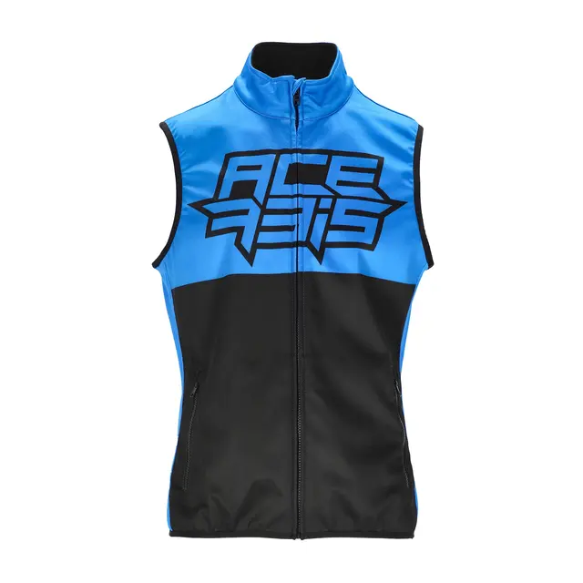 AC Vest Softshell Linear Black/Blue 