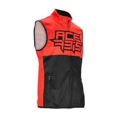 AC Vest Softshell Linear Black/Red