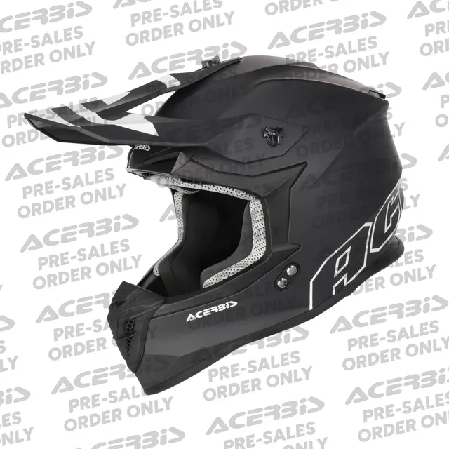 AC HELMETS LINEAR 2206 BLACK/WHITE 