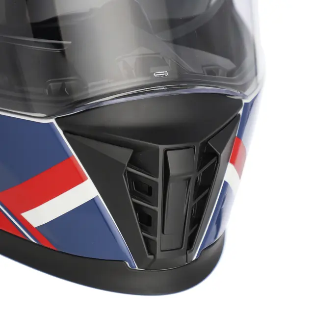 AC Helmets X-Way Graphic White/Blue/Red 