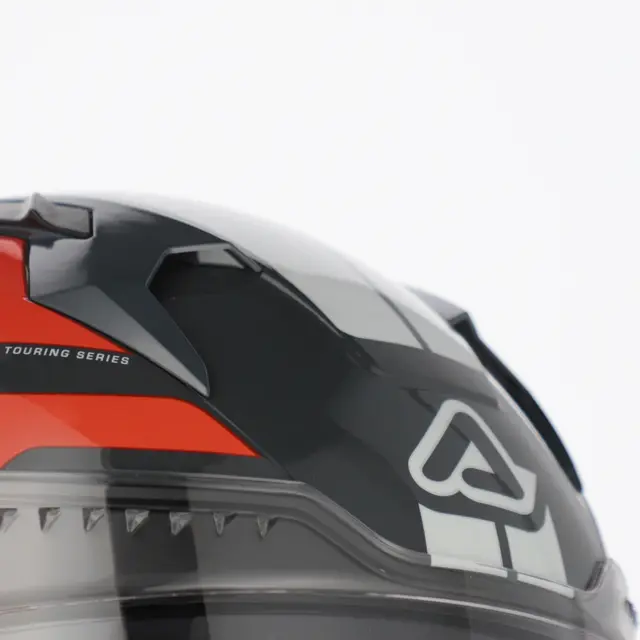 AC Helmets X-Way Graphic Orange/Grey 