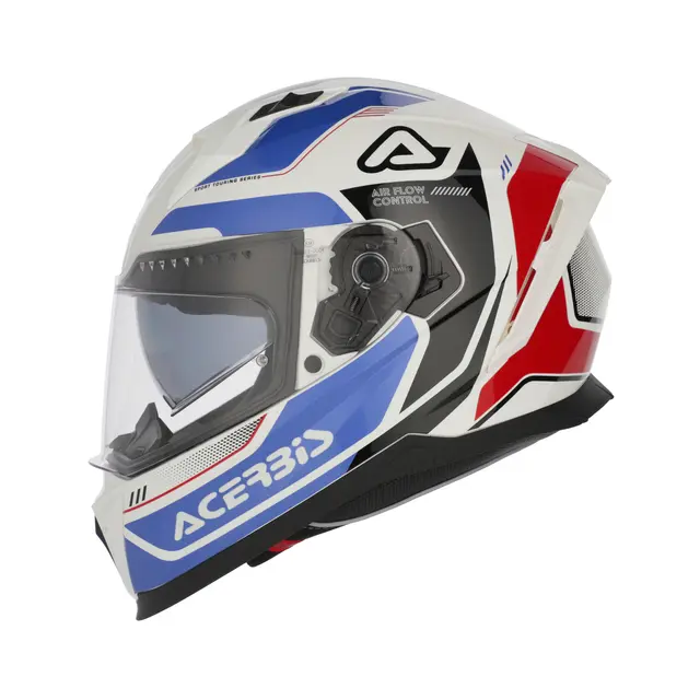 AC Helmets X-Way Graphic White/Blue 