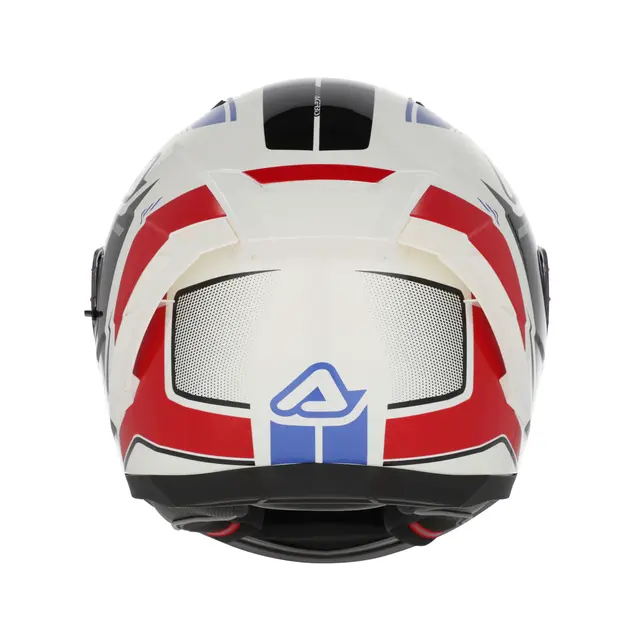 AC Helmets X-Way Graphic White/Blue 