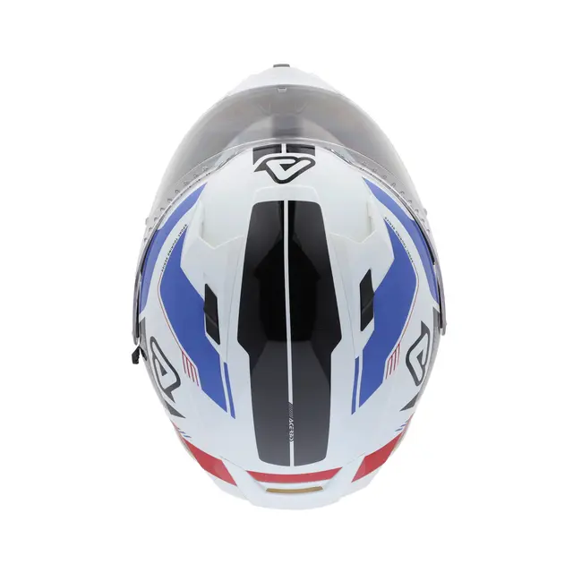 AC Helmets X-Way Graphic White/Blue 