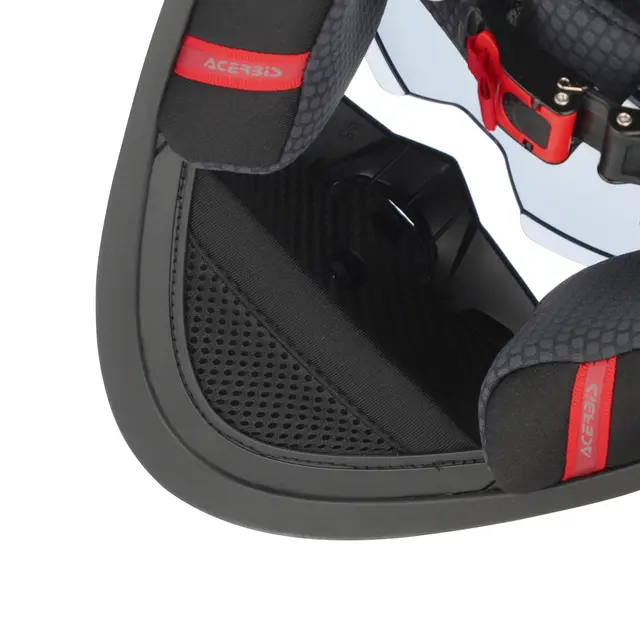 AC Helmets X-Way Graphic White/Blue 