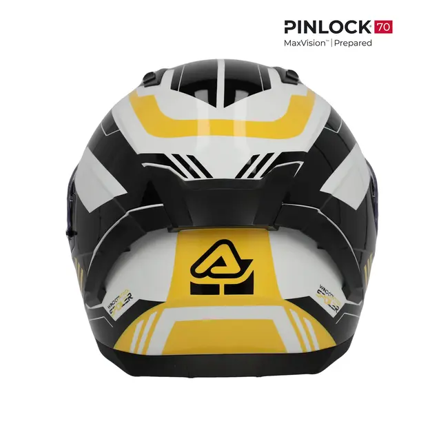 AC Helmets X-Way Graphic Black/Yellow 