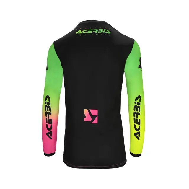 AC Jersey Mx J-Track Stabi Fucsia/Yellow Fluo 