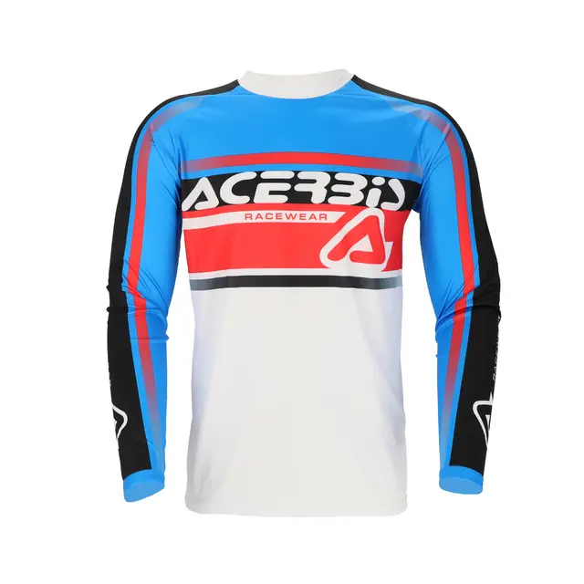 AC Jersey Mx Linear Lugo White/Blue 