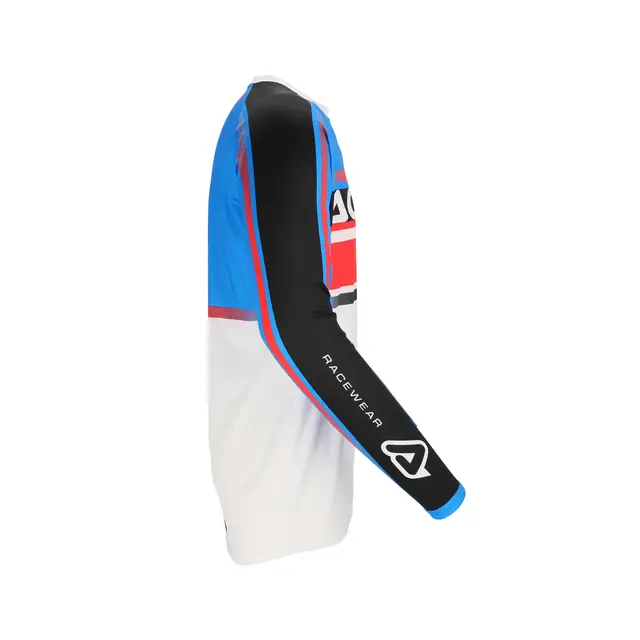 AC Jersey Mx Linear Lugo White/Blue 