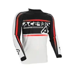 AC Jersey Mx Linear Lugo White/Black