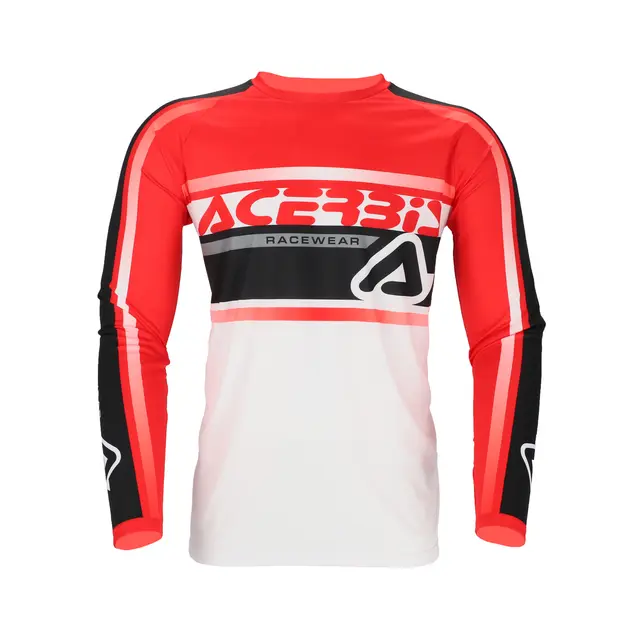 AC Jersey Mx Linear Lugo White/Red 