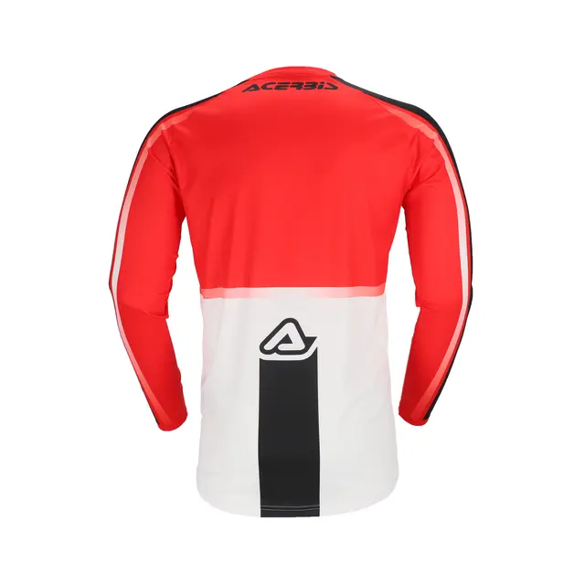 AC Jersey Mx Linear Lugo White/Red 
