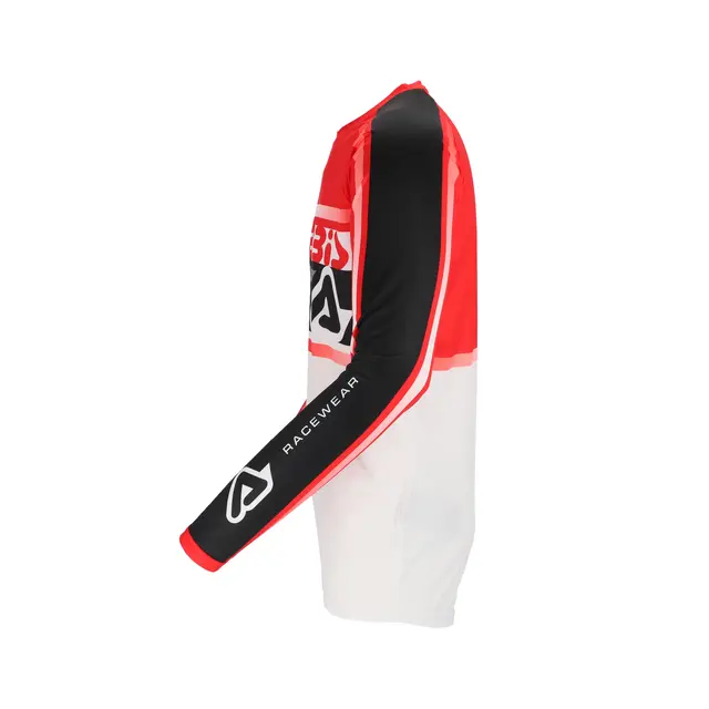 AC Jersey Mx Linear Lugo White/Red 