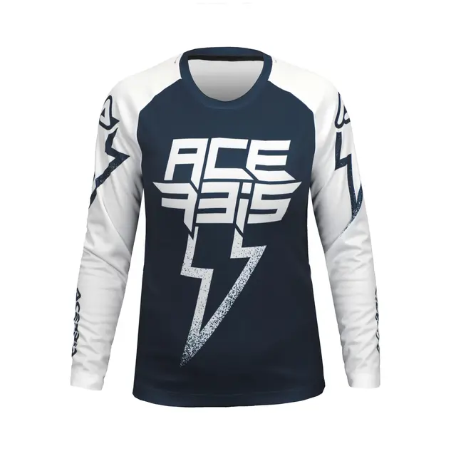AC Jersey J-Kid Blizzard Blue/White 