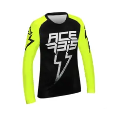 AC Jersey J-Kid Blizzard Black/White
