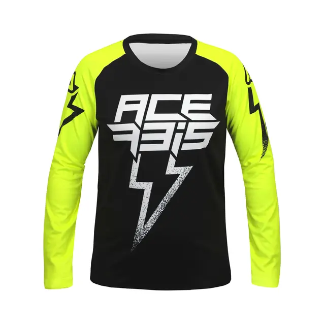 AC Jersey J-Kid Blizzard Black/White 