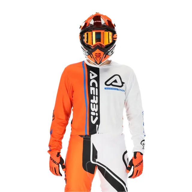 AC Jersey Mx J-Track Connection White/Orange 