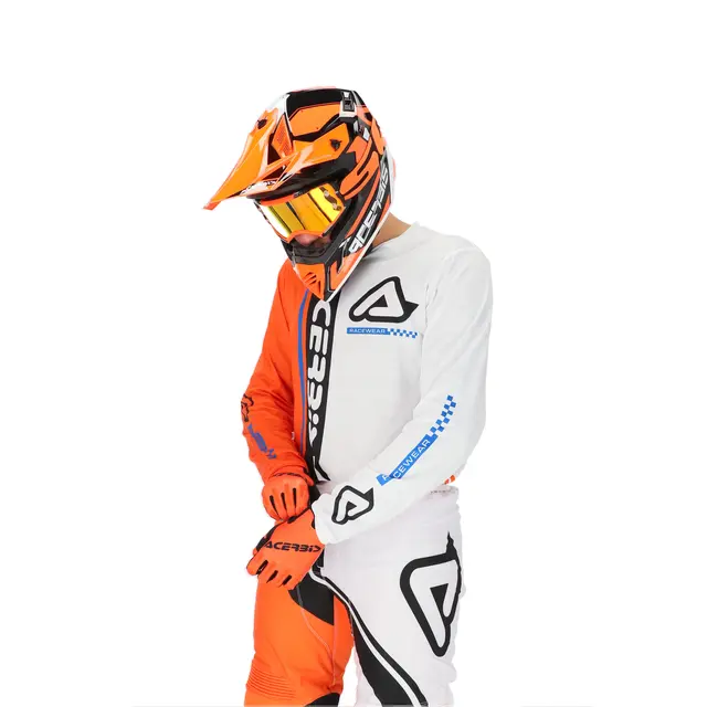 AC Jersey Mx J-Track Connection White/Orange 