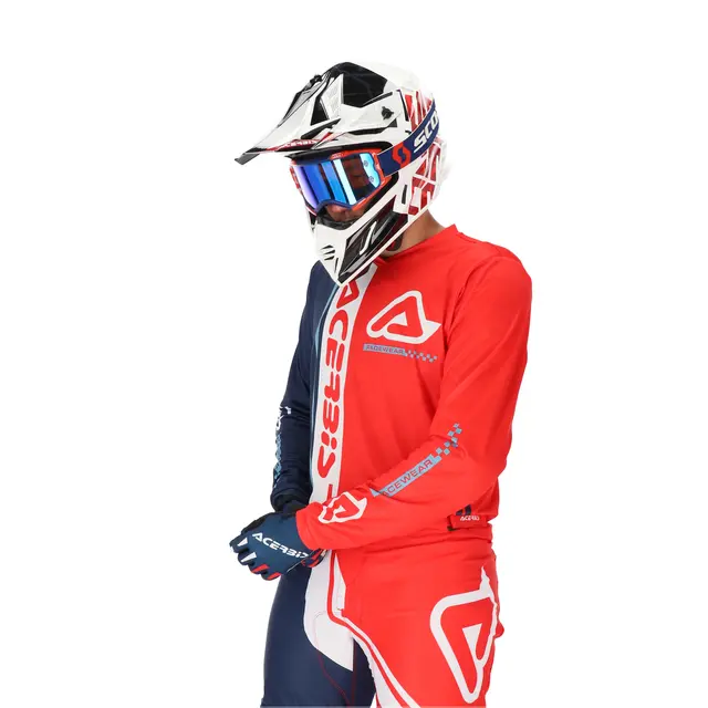 AC Jersey Mx J-Track Connection Red/Blue 