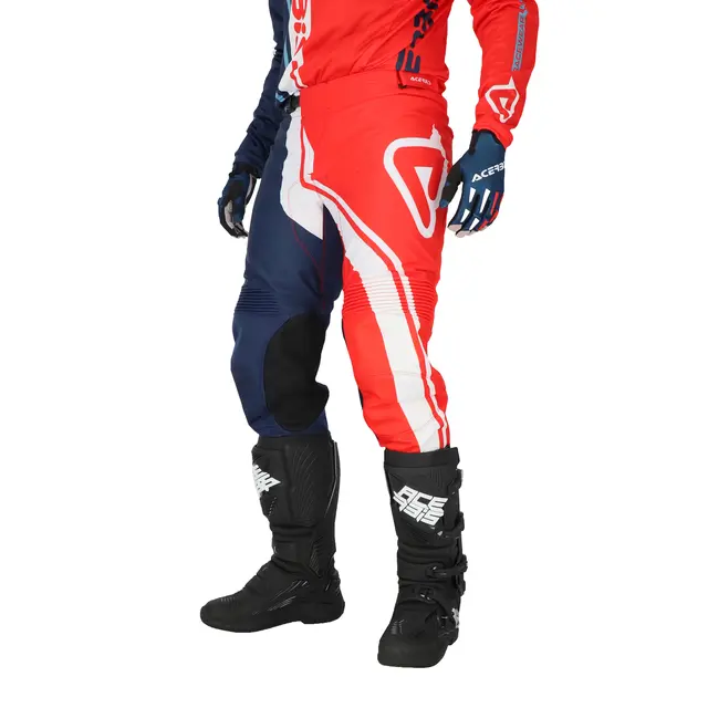 AC Pants Mx Track Connection Red/Blue 