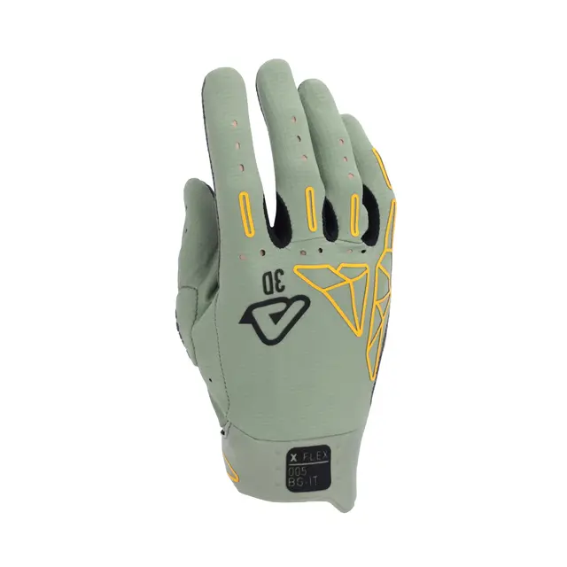 AC Gloves X-Flex 2.0 Black/Green 