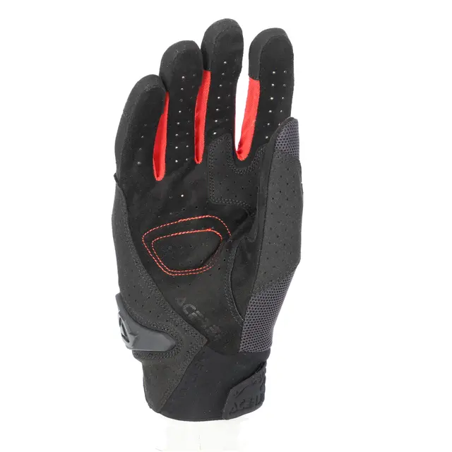 AC Gloves Ce Ramsey My Vented Pro Black/Red 